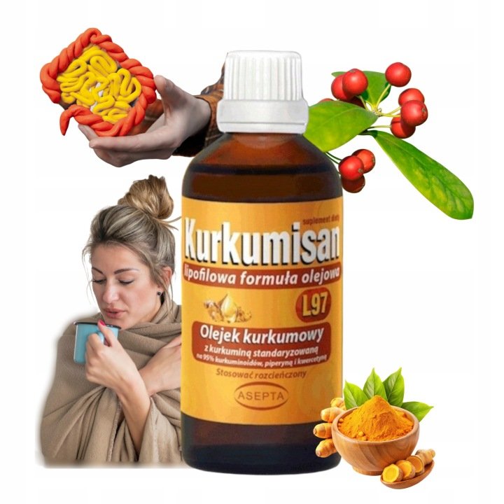 Olejek-Kurkumowy-Kurkumisan-L97-30-ml-Lipofilowa-Formula-Olejowa-Odpornosc Olejek Kurkumowy Kurkumisan L97 30 ml Lipofilowa Formuła Olejowa Odporność