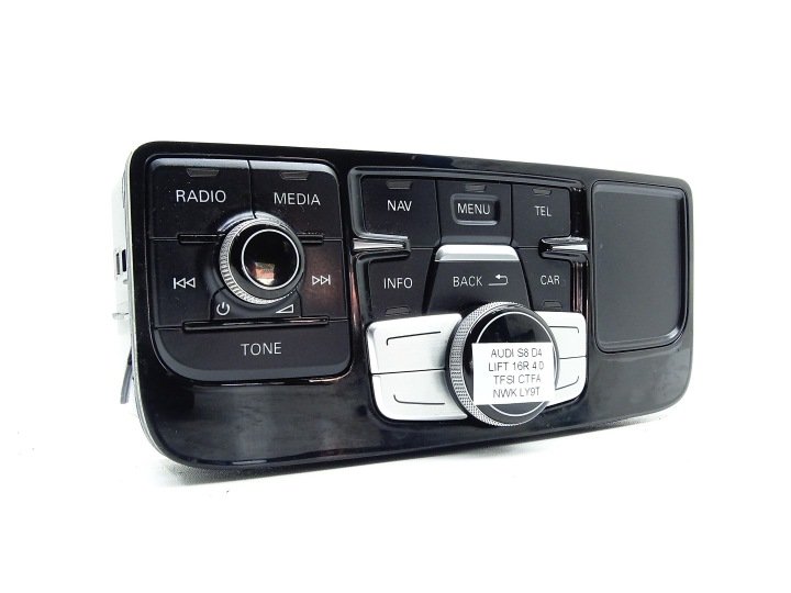 PANEL-PRZELACZNIK-STEROWANIA-NAWIGACJI-MMI-AUDI-A8-S8-D4-4H2919600L-ANGLIK PANEL PRZEŁĄCZNIK STEROWANIA NAWIGACJI MMI AUDI A8 S8 D4 4H2919600L ANGLIK