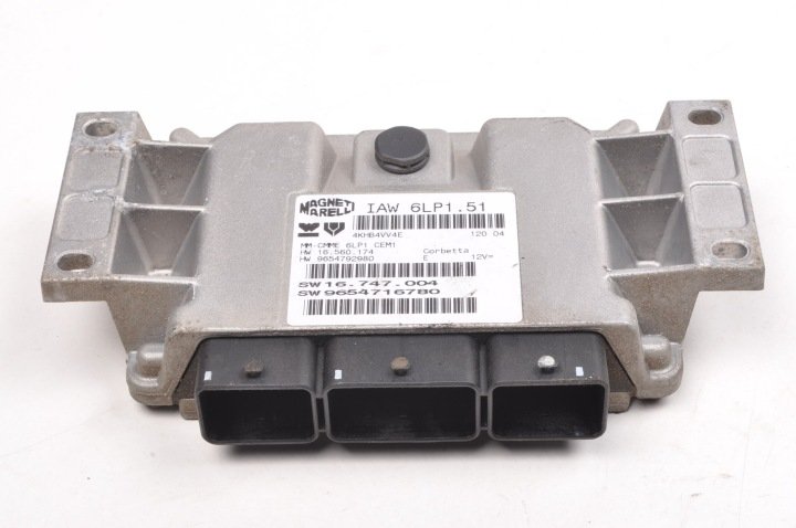 PEUGEOT 307 CC 2.0 16V 2.0 16V KOMPUTER STEROWNIK SILNIKA 9654716780