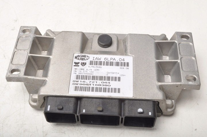 PEUGEOT 307 CC KOMPUTER STEROWNIK SILNIKA 9661168380
