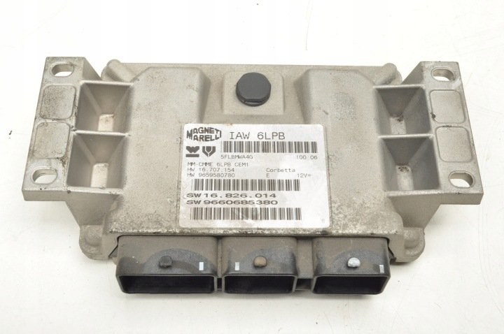 PEUGEOT-407-2-0-16V-KOMPUTER-STEROWNIK-SILNIKA-9660685380 PEUGEOT 407 2.0 16V KOMPUTER STEROWNIK SILNIKA 9660685380