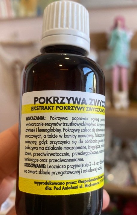POKRZYWA ZWYCZAJNA NA MIODZIE 40 ml