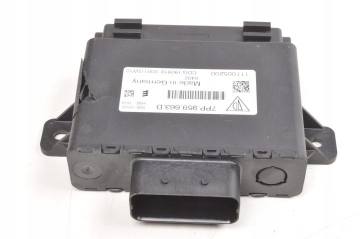 PORSCHE-718-CAYMAN-982-2-5-MODUL-STEROWNIK-NAPIECIA-7PP959663D PORSCHE 718 CAYMAN 982 2.5 MODUŁ STEROWNIK NAPIĘCIA 7PP959663D