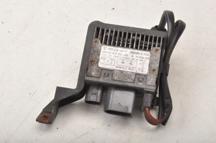 PORSCHE-911-997-3-6-MODUL-STEROWNIK-WENTYLATOROW-99761843601 PORSCHE 911 997 3.6 MODUŁ STEROWNIK WENTYLATORÓW 99761843601
