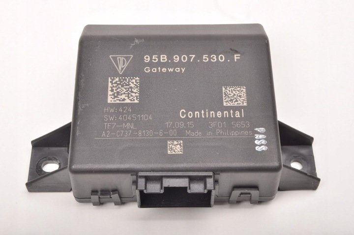 PORSCHE-CAYENNE-9Y0-KOMPUTER-MODUL-GATEWAY-95B907530F PORSCHE CAYENNE 9Y0 KOMPUTER MODUŁ GATEWAY 95B907530F