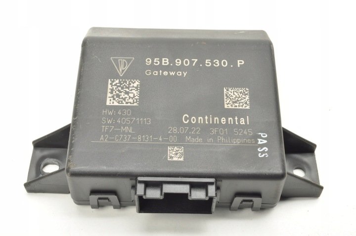 PORSCHE-MACAN-95B-KOMPUTER-MODUL-GATEWAY-95B907530P PORSCHE MACAN 95B KOMPUTER MODUŁ GATEWAY 95B907530P