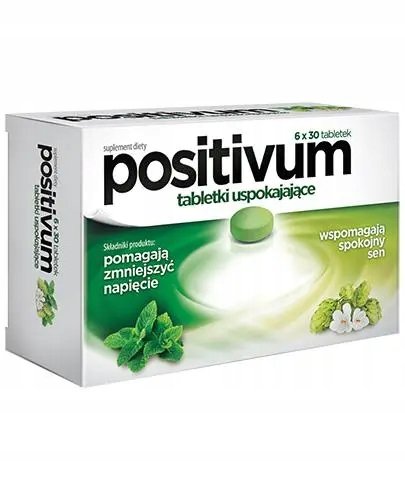 Positivum-tabletki-uspokajajace-180-sztuk Positivum tabletki uspokajające 180 sztuk