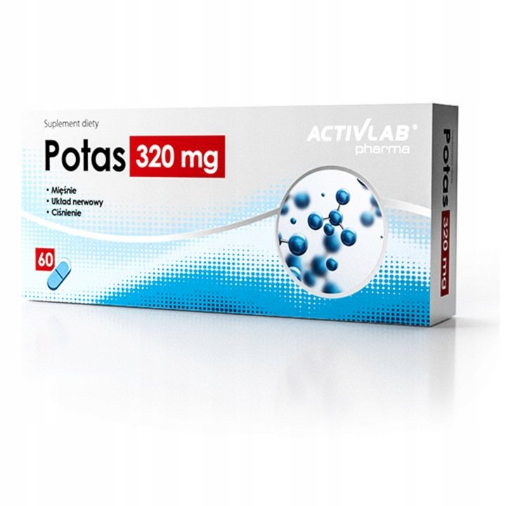 Potas-kapsulki-60-szt-Suplement-diety-Activlab Potas kapsułki 60 szt. Suplement diety Activlab