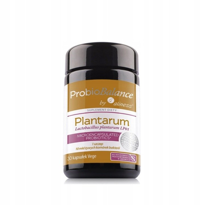 ProbioBALANCE-Lactobacillus-plantarum-LP01-10-mld-30-kapsulek-vege-Aliness ProbioBALANCE Lactobacillus plantarum LP01 10 mld 30 kapsułek vege Aliness