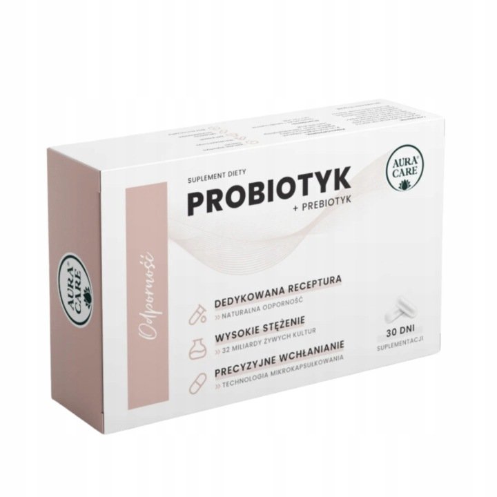 Probiotyk-Aura-Care-na-odpornosc-30-kapsulek-32-mld-CFU Probiotyk Aura Care na odporność 30 kapsułek 32 mld CFU
