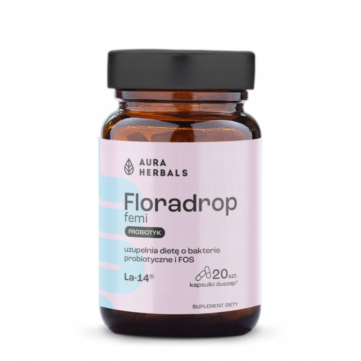 Probiotyk-dla-Kobiet-Aura-Herbals-Floradrop-Femi-Mikroflora-Jelita Probiotyk dla Kobiet Aura Herbals Floradrop Femi Mikroflora Jelita