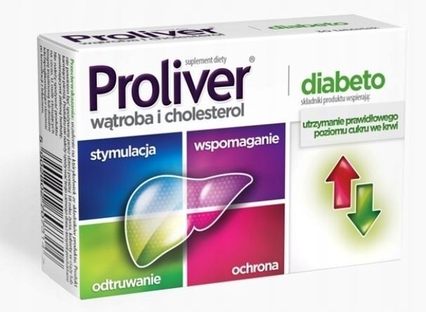 Proliver-Diabeto-tabl-30-tabl Proliver Diabeto tabl. 30 tabl.
