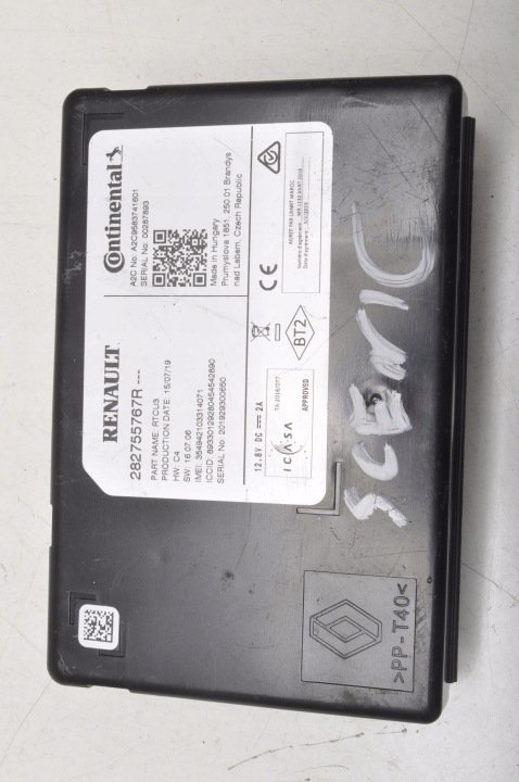RENAULT GRAND SCENIC IV STEROWNIK MODUŁ NAWIGACJI 282755767R