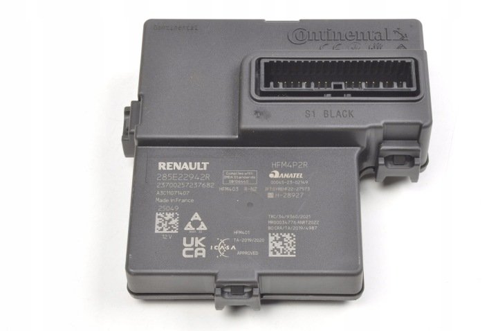 RENAULT-MEGANE-V-E-TECH-MODUL-KOMFORTU-285E22942R RENAULT MEGANE V E-TECH MODUŁ KOMFORTU 285E22942R