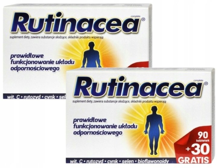 RUTINACEA COMPLETE NA ODPORNOŚĆ 2 x 120 tabletek