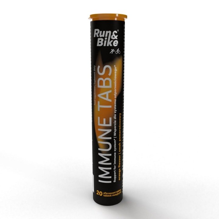 Run&Bike IMMUNE TABS 20 tabletek POMARAŃCZA