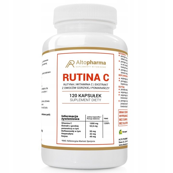 Rutina C MAX 120 kapsułek