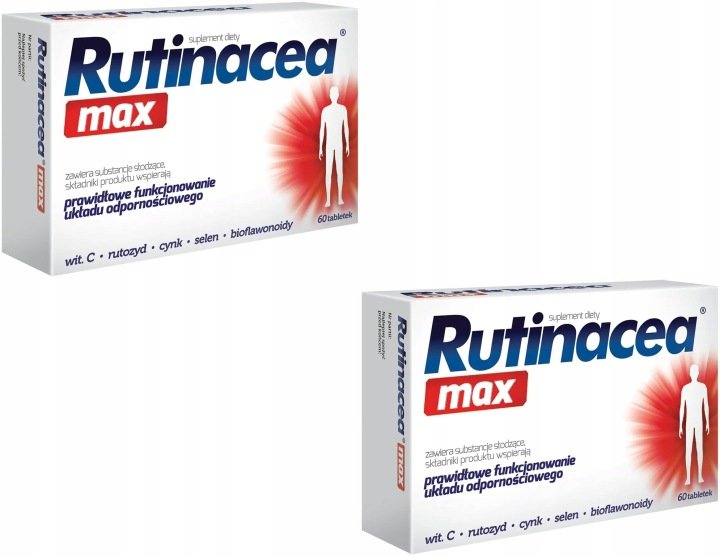 Rutinacea Max Wsparcie Odporności 60 Tabletek