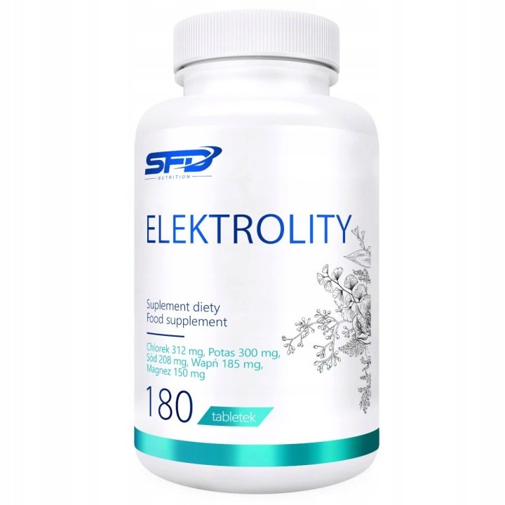 SFD Elektrolity wsparcie równowagi elektrolitowej 180 tabletek