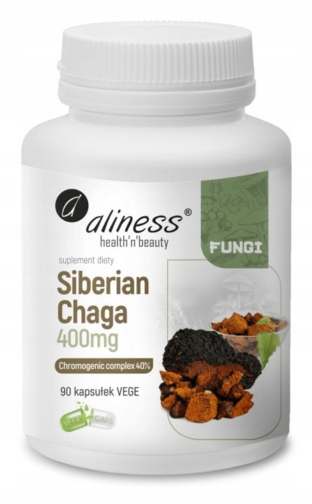 SIBERIAN CHAGA 400MG x 90KAPS. ALINESS / MEDICALINE