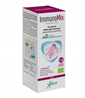 SYROP NA ODPORNOŚĆ IMMUNOMIX ADVANCED Z SOKIEM Z CZARNEGO BZU MIODEM