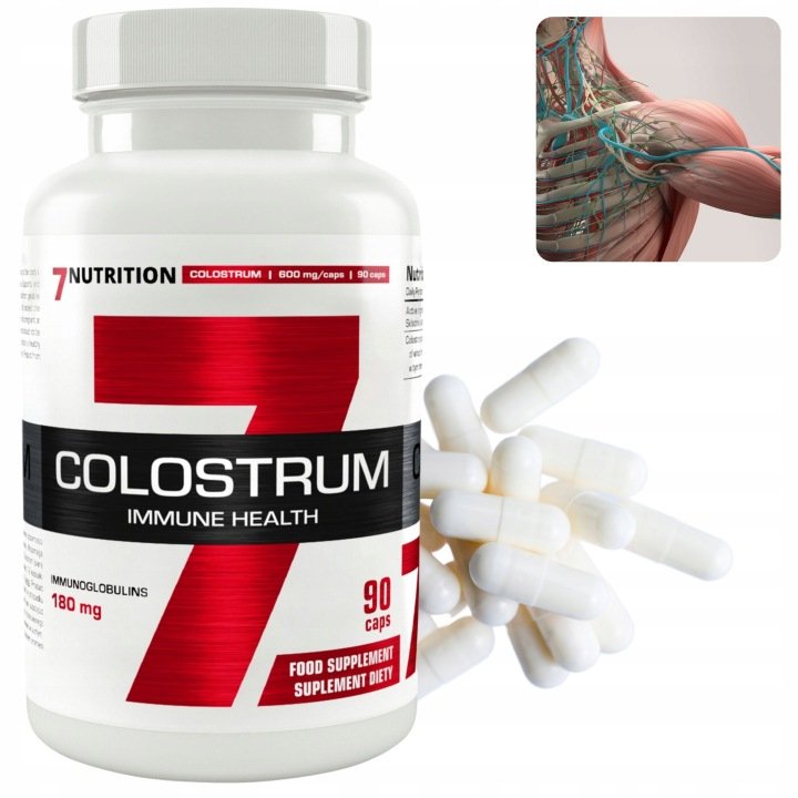 Siara Bydlęca Odporność Kolostrum Colostrum immunoglobulina 90 kapsułek