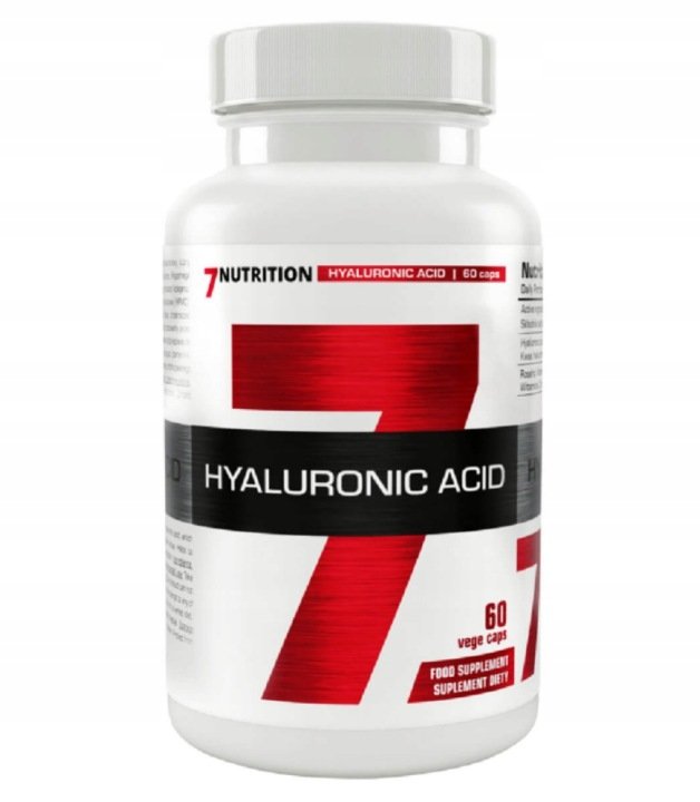 Suplement diety 7Nutrition Hyaluronic Acid kwas hialuronowy kapsułki 60 szt