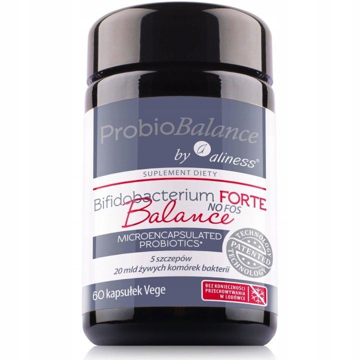 Suplement diety PROBIOTYK Aliness ProbioBalance Bifidobacterium Forte 60szt