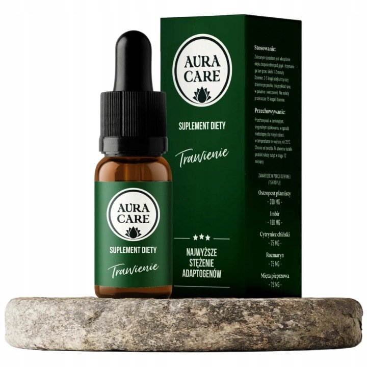 Suplement diety Trawienie - Ostropest plamisty Imbir Cytryniec chiński 10ml