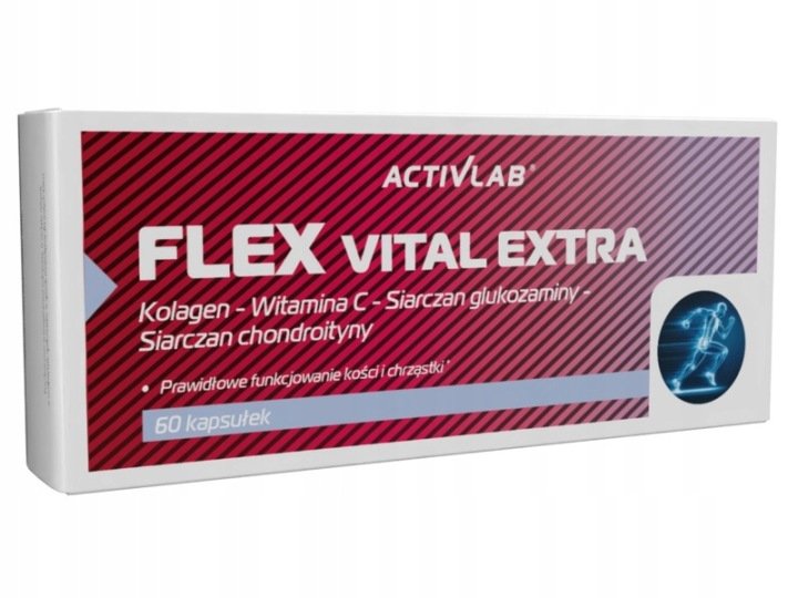 Suplement na stawy ACTIVLAB Flex Vital Extra (60 kapsułek)