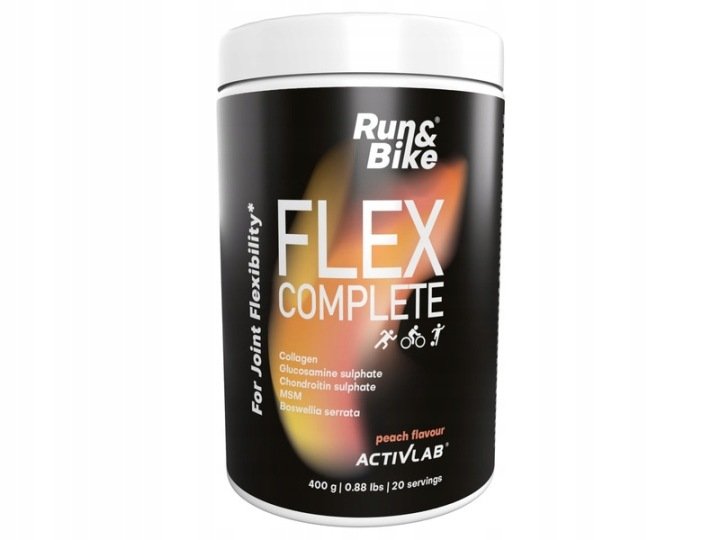 Suplement na stawy ACTIVLAB Run&Bike Flex Complete Brzoskwiniowy (400g)