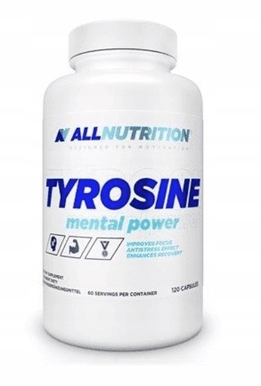 Suplementy diety Allnutrition Tyrosine Mental Power 120 kapsułek