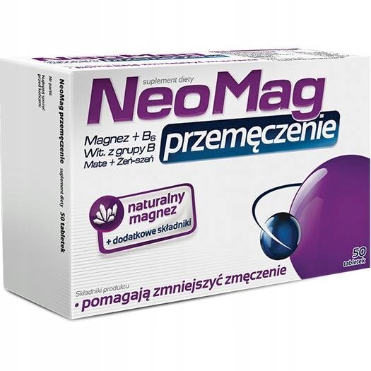 Tabletki Aflofarm NeoMag Forte magnez uniwersalne 50 szt.