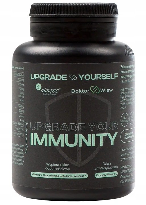 Upgrade Yourself Immunity 60 kapsułek wegańskich - na zdrowie i odporność