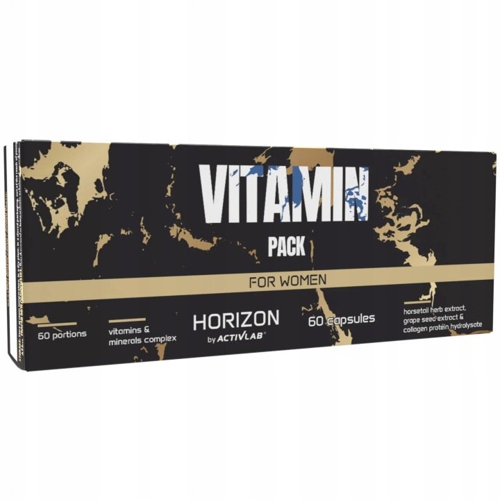 VITAMIN PACK FOR WOMEN HORIZON ACTIVLAB WITAMINY MINERAŁY KOMPLEKS 60 KAP