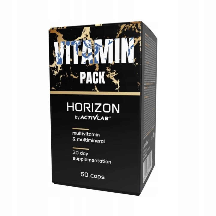 VITAMIN PACK zestaw witamin i minerałów oraz ekstraktów roślinnych 60