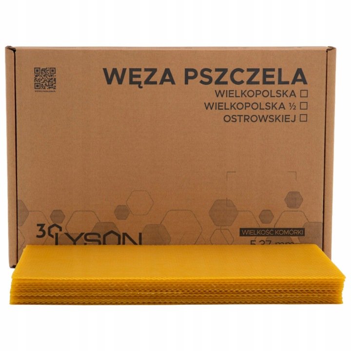 WEZA-pszczela-WIELKOPOLSKA-Lyson-12-sztuk-PLASTROW-na-jeden-ul WĘZA pszczela WIELKOPOLSKA Łysoń 12 sztuk PLASTRÓW na jeden ul