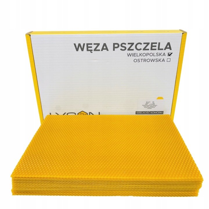 Weza-pszczela-WIELKOPOLSKA-Lyson-1-kg-BADANA-naturalny-Wosk-Pszczeli-1kg Węza pszczela WIELKOPOLSKA Łysoń 1 kg BADANA naturalny Wosk Pszczeli - 1kg