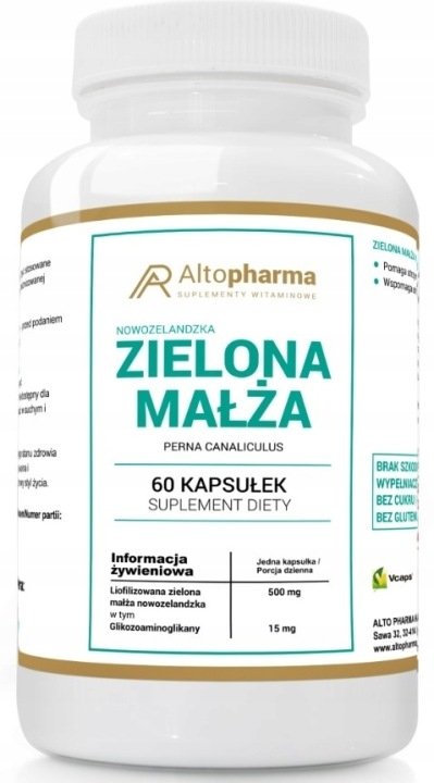 Zielona małża nowozelandzka Altopharma 60 kaps.